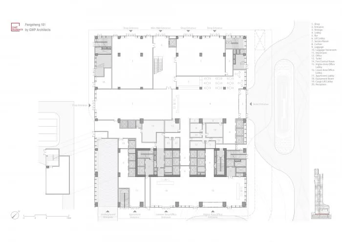 BIM建筑|原来裙楼真的可以长得像裙子 | 解密GWP丰盛101大厦