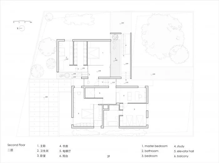 BIM建筑|两重院 / TAOA陶磊建筑
