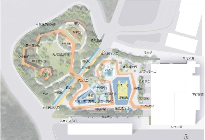 BIM建筑|虚幻与现实之间的“万物生长”，天津和美婴童国际幼儿园 / 迪卡幼儿园设计中心