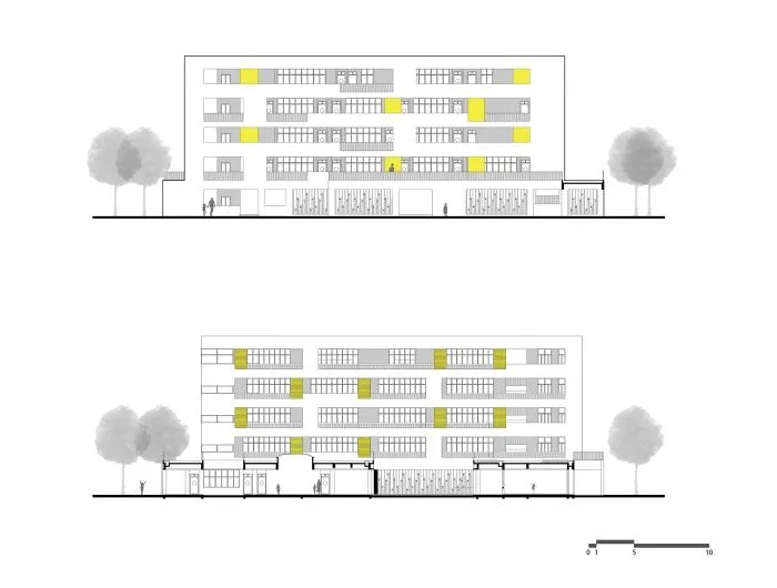 BIM建筑|小河弯弯，愉快嬉戏的童年——宁波杭州湾滨海小学 / 浙江大学建筑设计研究院