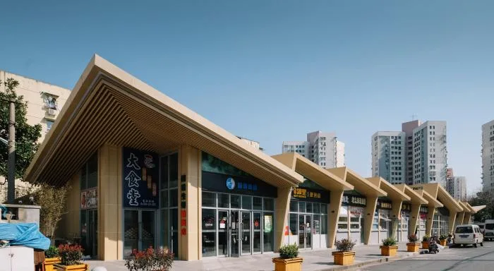 BIM建筑|第三空间视阈下的菜场，勤海睦邻中心 / 予舍予筑