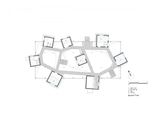 BIM建筑|森之谷温泉中心 / B.L.U.E. 建筑设计事务所