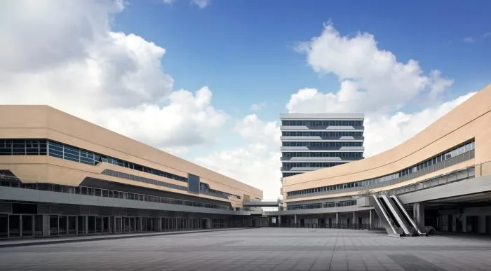 BIM建筑|极速车王的起点——天益国际汽车城 / 三益建筑设计