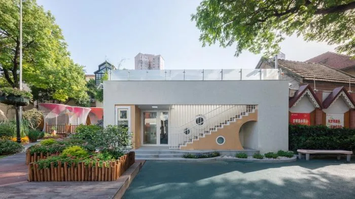 BIM建筑|“豌豆屋” ，一座改造而成的幼儿园 / 上海力本建筑事务所