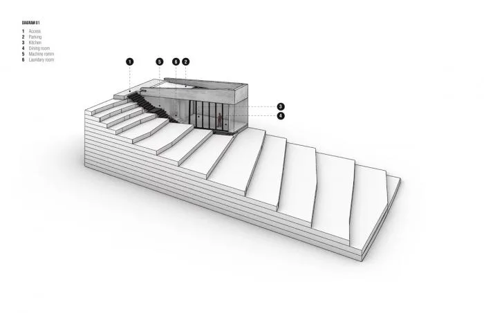 BIM建筑|一簇互相对望的“岩石”集群——Amanali住宅 / Rojkind Arquitectos