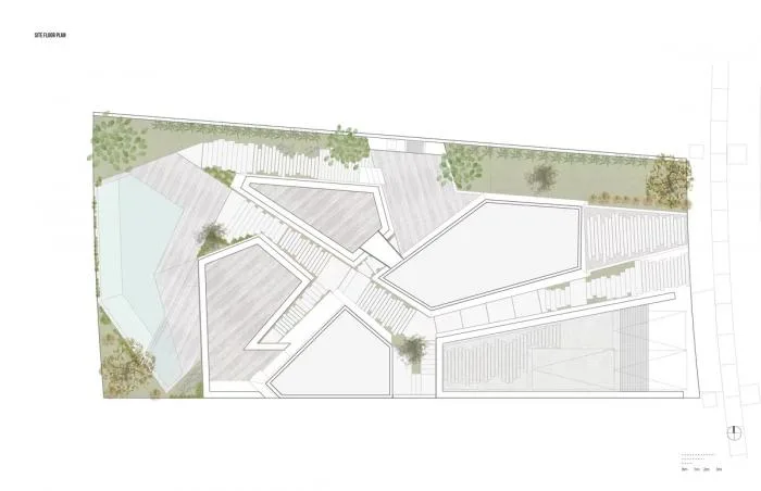 BIM建筑|一簇互相对望的“岩石”集群——Amanali住宅 / Rojkind Arquitectos