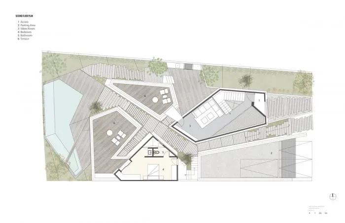 BIM建筑|一簇互相对望的“岩石”集群——Amanali住宅 / Rojkind Arquitectos