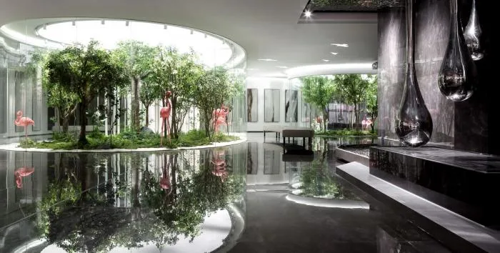 BIM建筑|奇幻森林：美陶企业总部 / 拓维设计