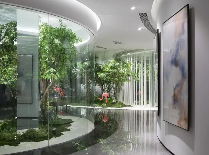 BIM建筑|奇幻森林：美陶企业总部 / 拓维设计