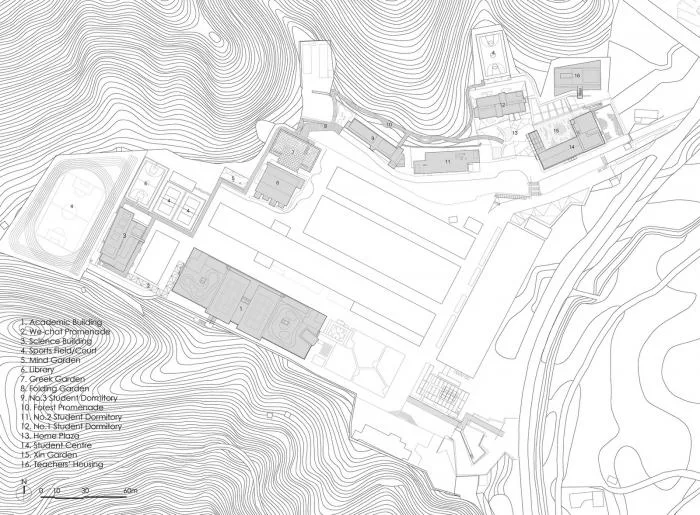 BIM建筑|漫步空间的营造——深圳明德学院 / 源计划建筑师事务所