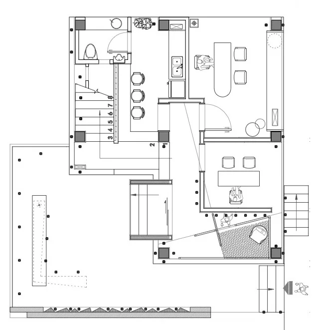BIM建筑|隐于都市心脏，广州老楼蜕变成时尚办公空间 / 在于空间设计