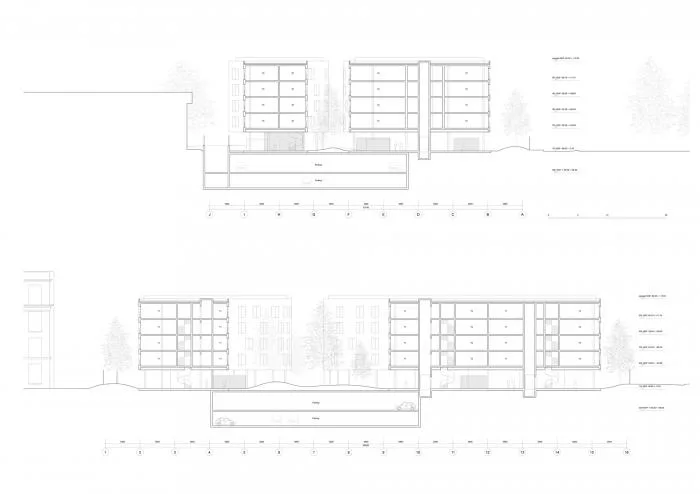 BIM建筑|巴黎百个社会住房计划 / SANAA