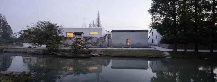 BIM建筑|章堰文化馆，上海 / 水平线设计