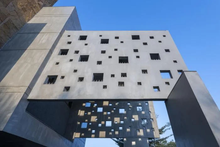 BIM建筑|“像素”住宅 / The Grid Architects