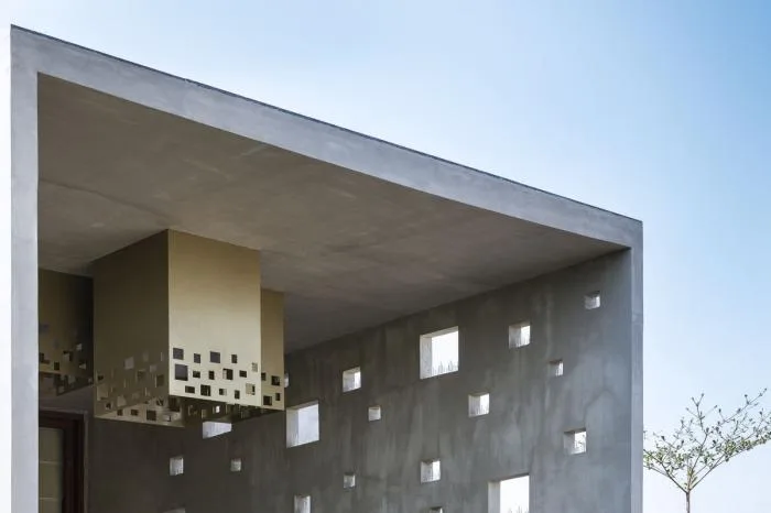 BIM建筑|“像素”住宅 / The Grid Architects