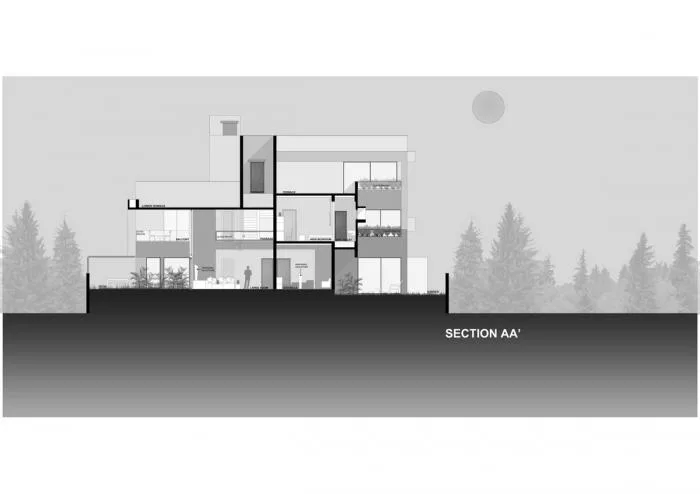 BIM建筑|“像素”住宅 / The Grid Architects