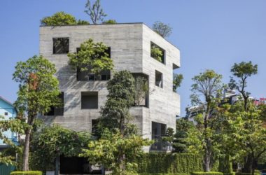 BIM建筑|居于丛林之间：越南“五角平面”树屋 / 武重义建筑事务所-BIM建筑网