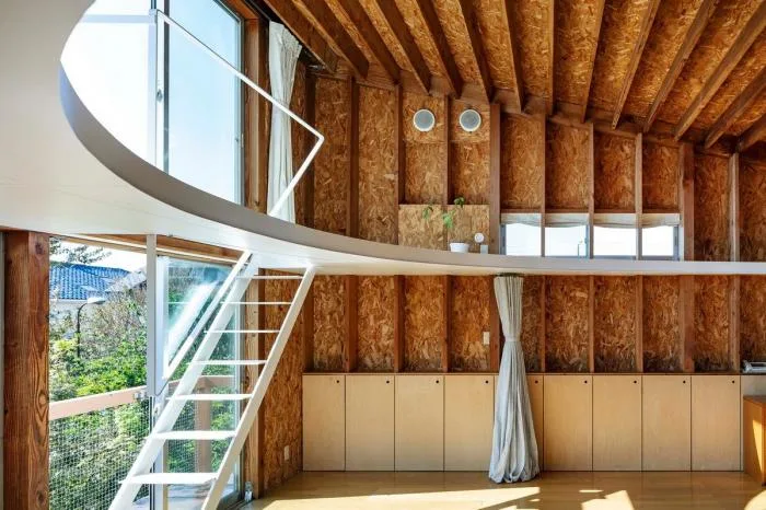 BIM建筑|日本“椭圆天花”住宅