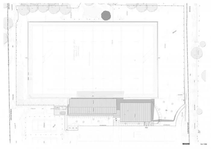 BIM建筑|轻落于农场草地上的蝴蝶：Ger体育场