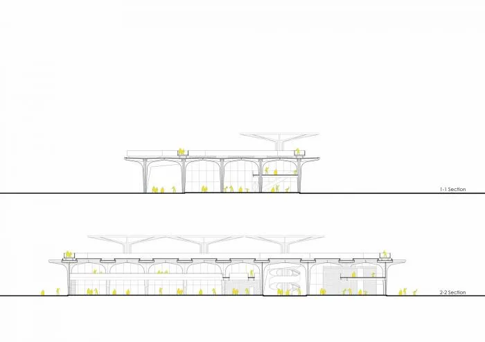 BIM建筑|消解与晕染：临平体育公园配套工程项目 / 筑境设计