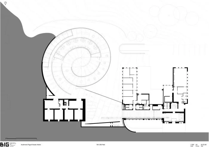 BIM建筑|瑞士爱彼制表博物馆工坊 / BIG