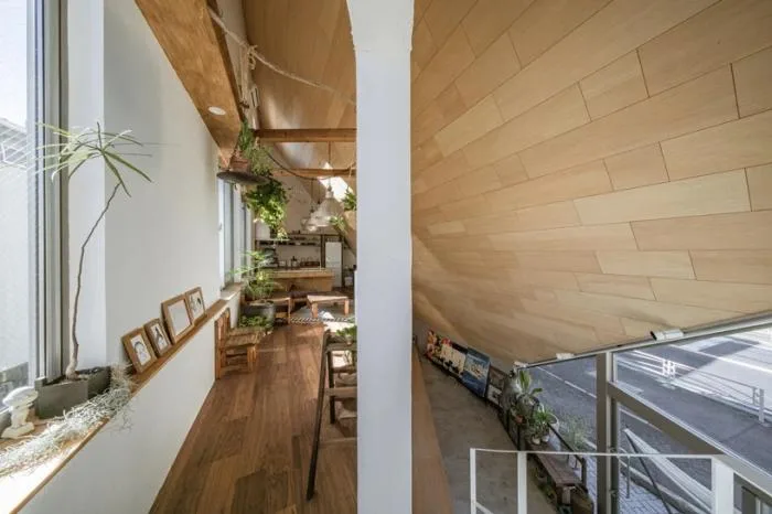 BIM建筑|陡坡屋顶和对角线展墙的三维构图：日本8.5住宅 / DOG