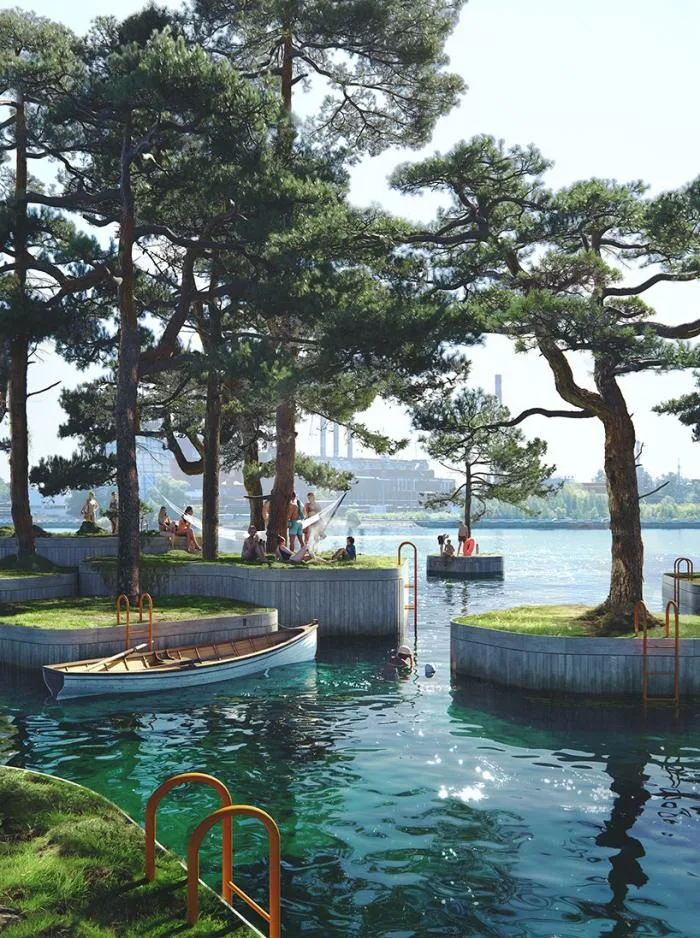 BIM建筑|哥本哈根漂浮“群岛”