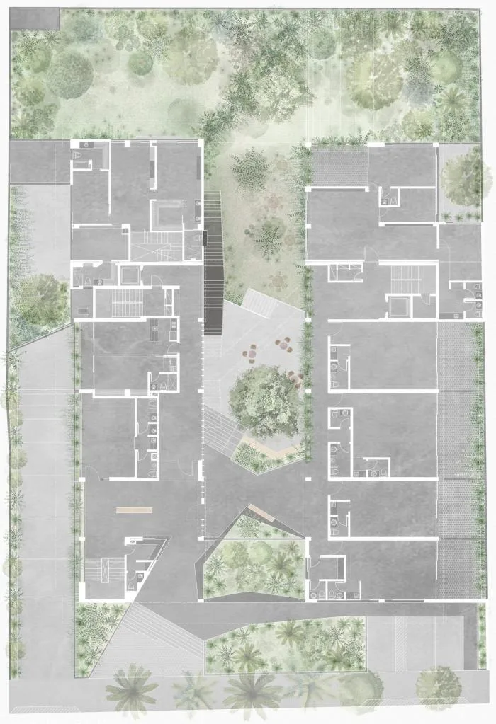 BIM建筑|于坚固外表下通透呼吸：厄瓜多尔自然大楼