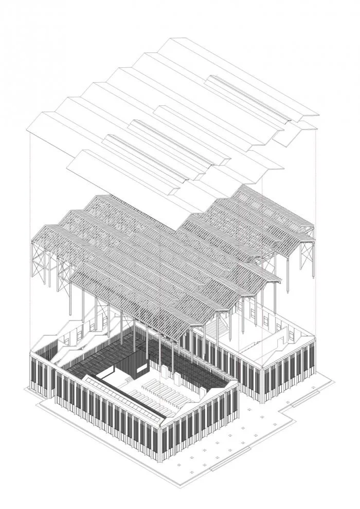 BIM建筑|石塘村互联网会议中心 / 张雷联合建筑事务所