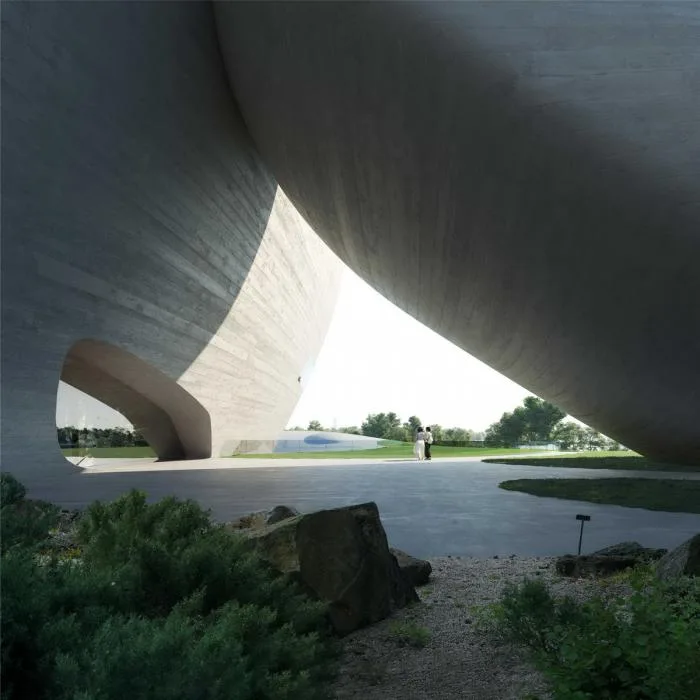 BIM建筑|都市旷野之境，“深圳湾文化广场”方案设计 / MAD