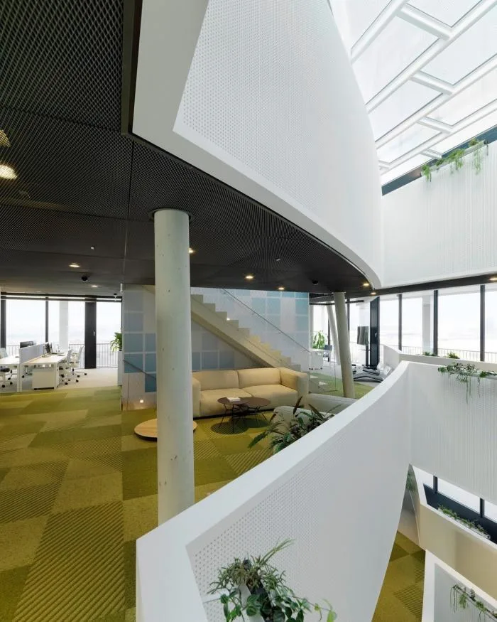 BIM建筑|外方内圆，半遮半掩的透明光影——C&P 公司总部