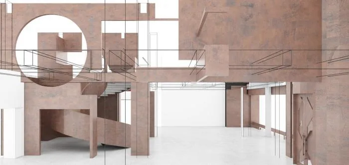 BIM建筑|粗野而柔美的结构艺术——J+生活艺术馆 / 纬图设计