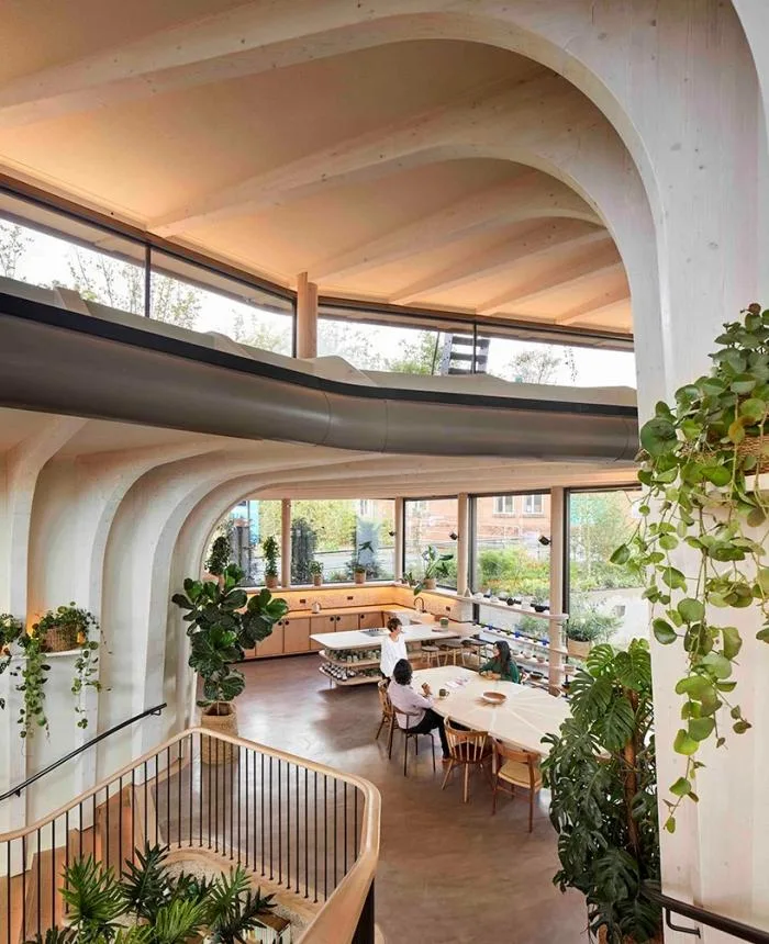 BIM建筑|赫斯维克新作：利兹市玛姬癌症关顾中心，亲生命性的“植物藤架”