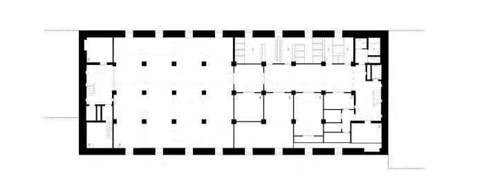 BIM建筑|墙身布满深邃的“眼睛”，废弃谷仓的改造