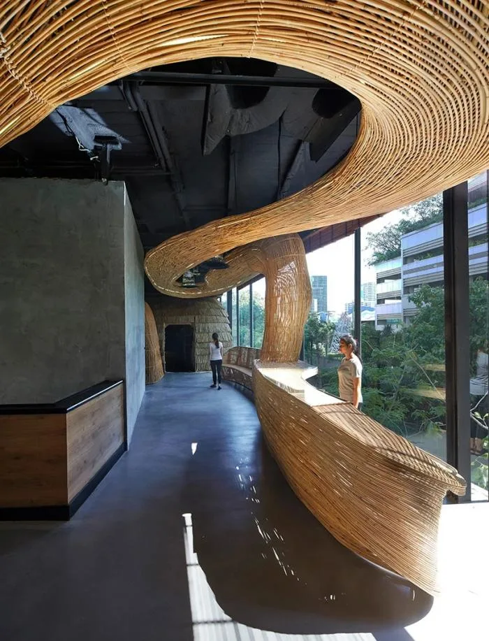 BIM建筑|曼谷Vikasa瑜伽总部，3D技术与本土手工艺的融合