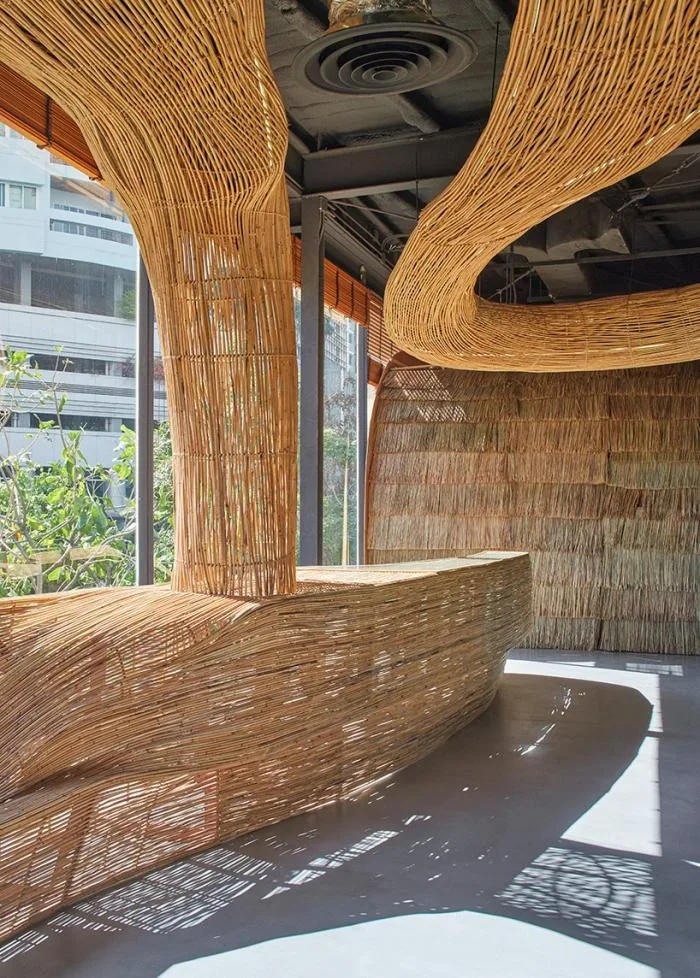 BIM建筑|曼谷Vikasa瑜伽总部，3D技术与本土手工艺的融合