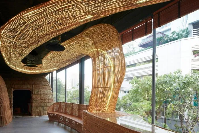 BIM建筑|曼谷Vikasa瑜伽总部，3D技术与本土手工艺的融合