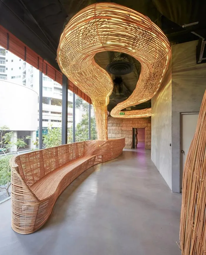BIM建筑|曼谷Vikasa瑜伽总部，3D技术与本土手工艺的融合
