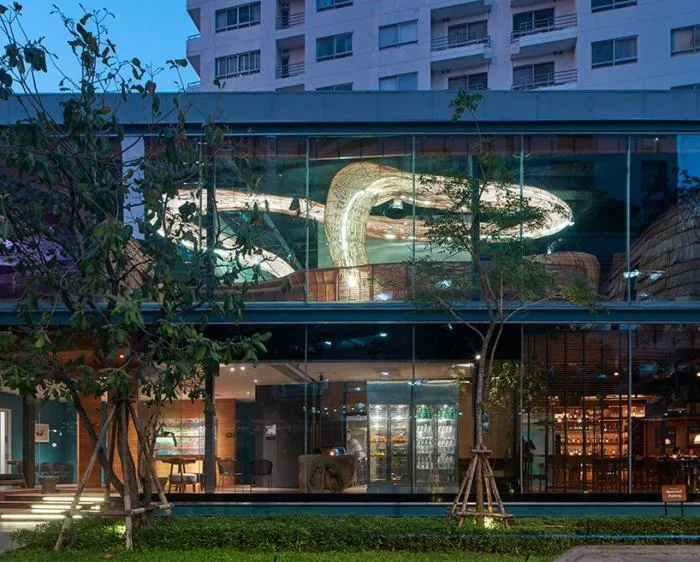BIM建筑|曼谷Vikasa瑜伽总部，3D技术与本土手工艺的融合