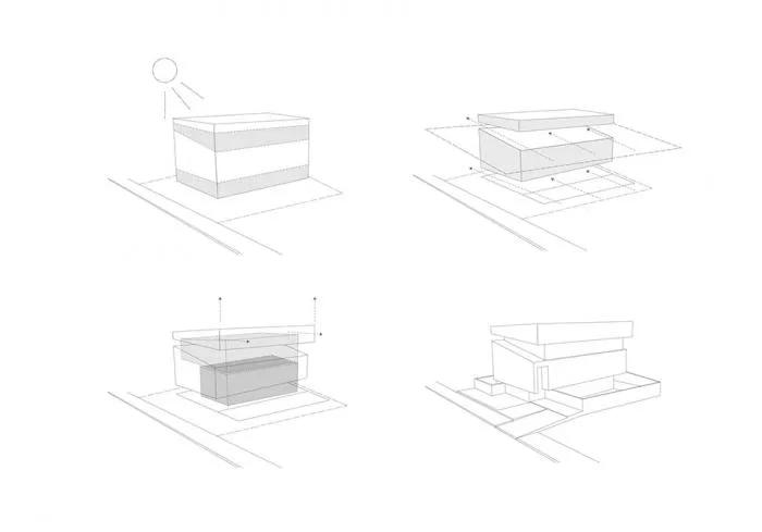 BIM建筑|菲律宾白色全景住宅