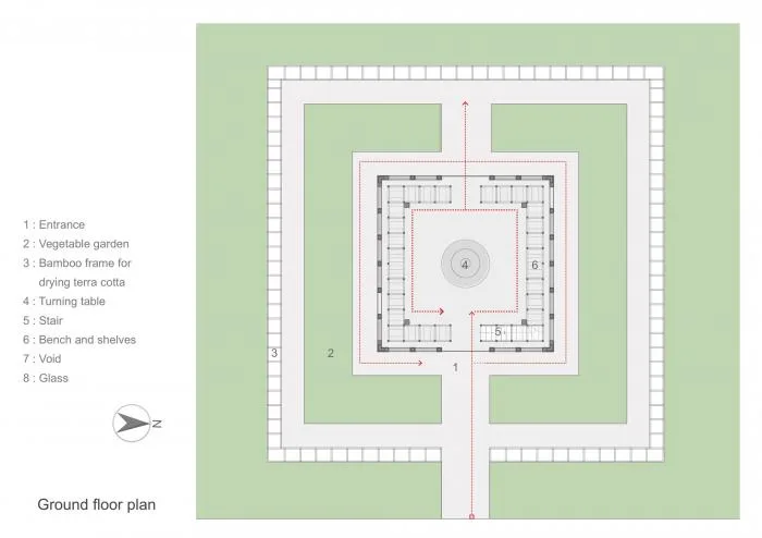 BIM建筑|越南赤土陶艺工坊