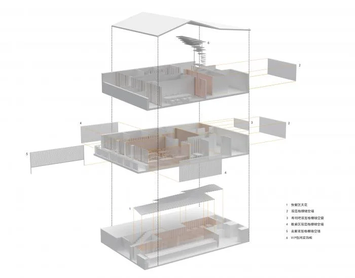 BIM建筑|料亭松子 / 堤由匡建筑设计工作室