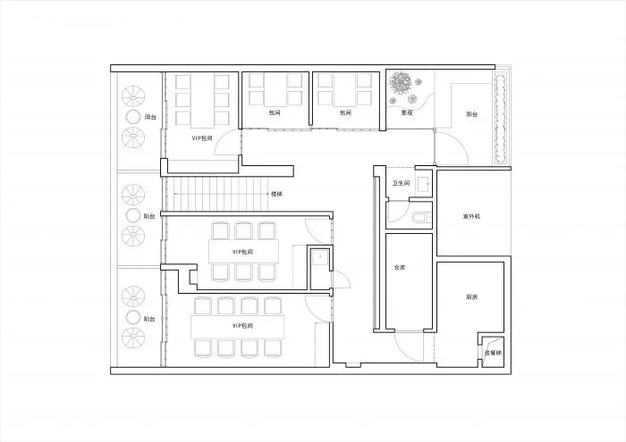 BIM建筑|松子快餐 / 堤由匡建筑设计工作室