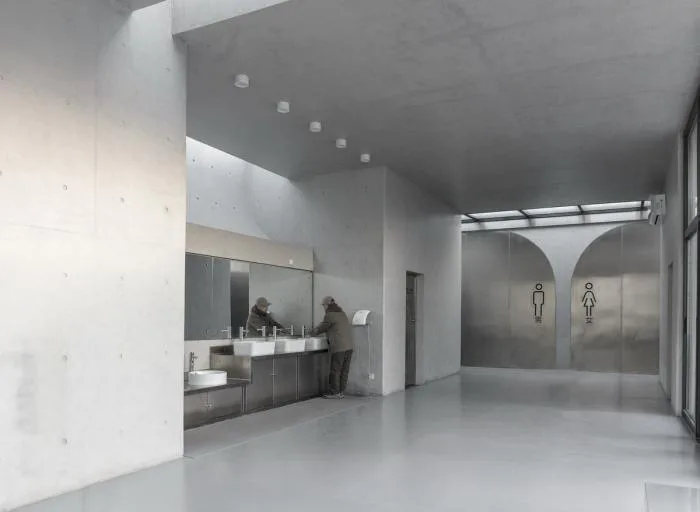 BIM建筑|北京国际雕塑公园公共厕所：一次都市服务设施的营造实践 / 如式建筑