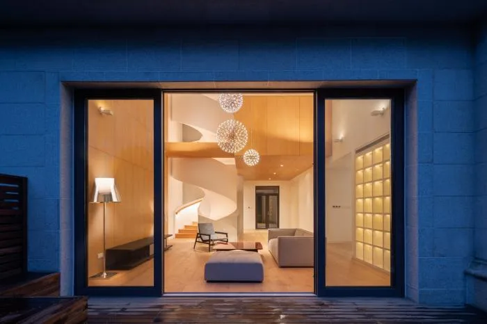 BIM建筑|静谧而温暖的空间，杭州 Spiral Villa / 堤由匡建筑设计工作室