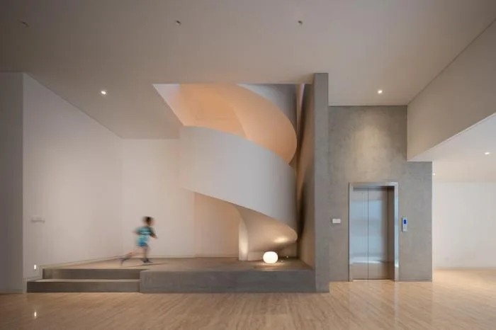 BIM建筑|静谧而温暖的空间，杭州 Spiral Villa / 堤由匡建筑设计工作室