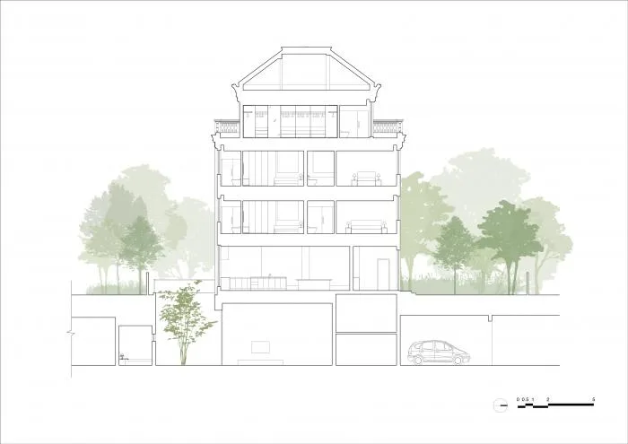 BIM建筑|静谧而温暖的空间，杭州 Spiral Villa / 堤由匡建筑设计工作室