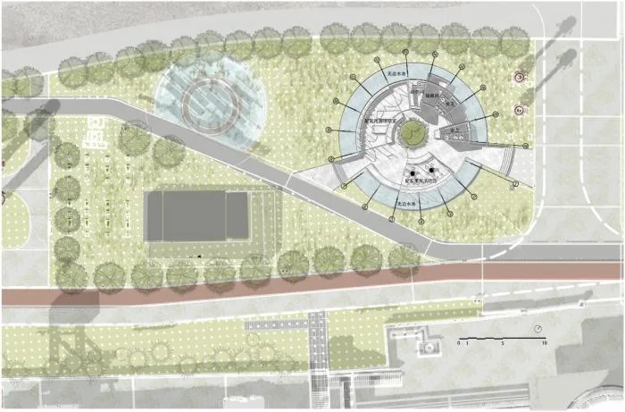 BIM建筑|形聚而神散，净水池咖啡厅 / 同济原作设计工作室