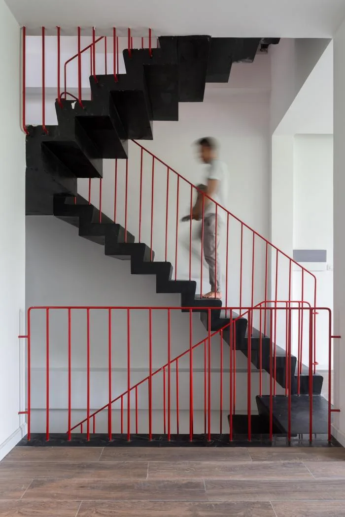 BIM建筑|错动“跳舞”的空中花园：越南联排住宅