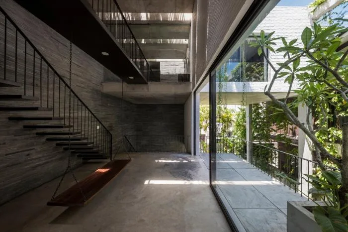 BIM建筑|错落的盒子，可呼吸的“绿色之肺”：岘港住宅 / 武重义建筑事务所